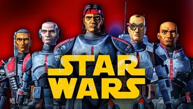 Star Wars Logo, Original Bad Batch Team