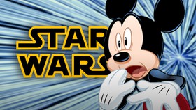 Star Wars Logo, Mickey Mouse.