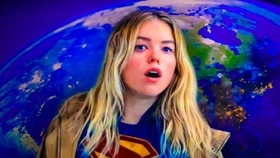 Supergirl played by Milly Alcock