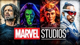 Sebastian Stan, Gamora, Wanda, Sam Wilson Captain America, Marvel Studios logo