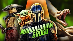 The Mandalorian and Grogu logo, Mandalorian, Grogu, Star Wars villains