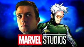 Ruaridh Mollica, Tommy Maximoff from Marvel Comics, Marvel Studios logo.