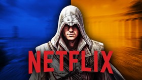 Assassins Creed Character, Netflix Logo.