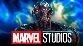 MCU Ultron, Marvel Studios logo.