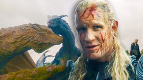 Vermithor and Silverwing snuggling, Daemon Targaryen.