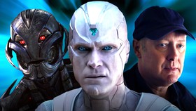 Ultron, Vision and James Spader.