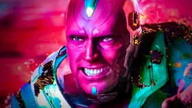 Vision going through the Hex in WandaVision