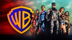 Warner Bros. logo, DCEU Justice League team.