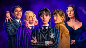 Wednesday series main cast members as their characters