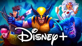 X-Men 97 art characters, Disney Plus logo