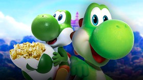 Yoshi popcorn bucket, Yoshi in the Super Mario Galaxy Movie