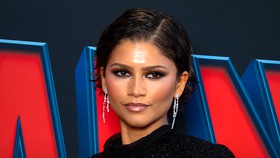 Zendaya at Spider-Man Brand New Day red carpet premiere event