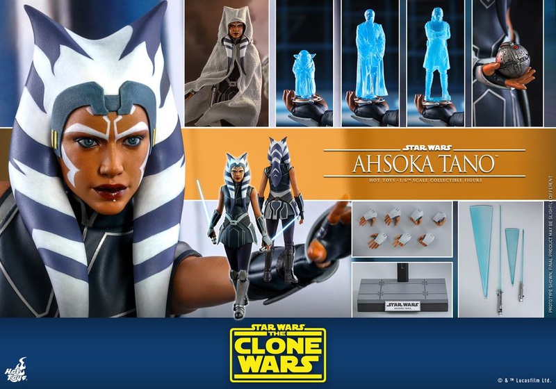 Ahsoka Tano Complete Accessories Hot Toys