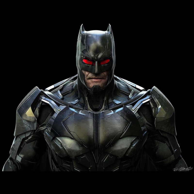 Justice League Concept Artist Reveals Unused Batman Design Resembling  Thomas Wayne's Batsuit