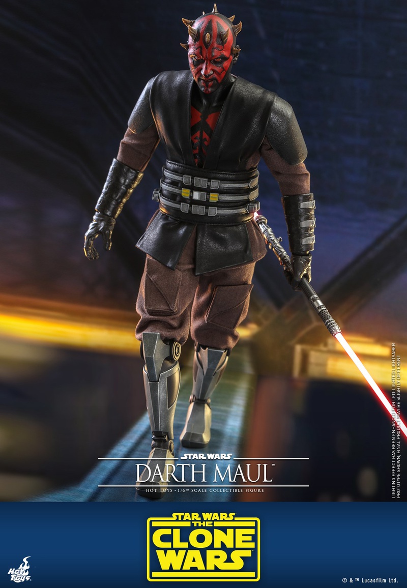 Star Wars: The Clone Wars: Hot Toys Reveals Darth Maul Collectible Figure