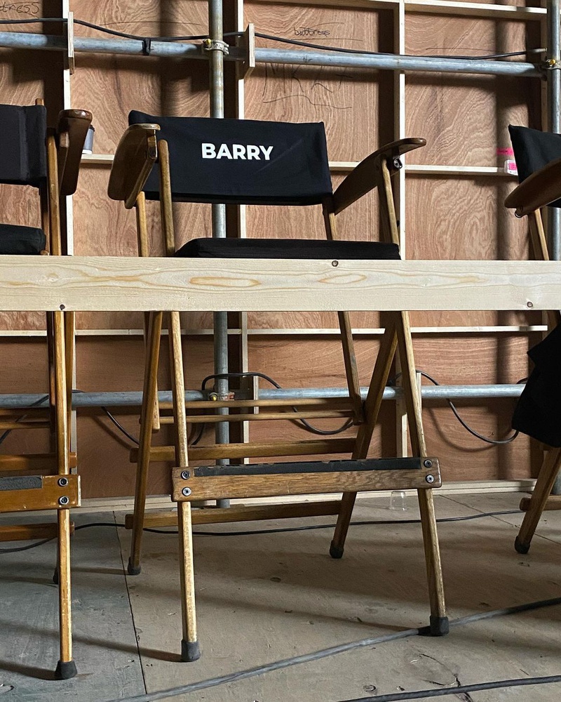 The Flash Movie Set Barry Allen  Photo