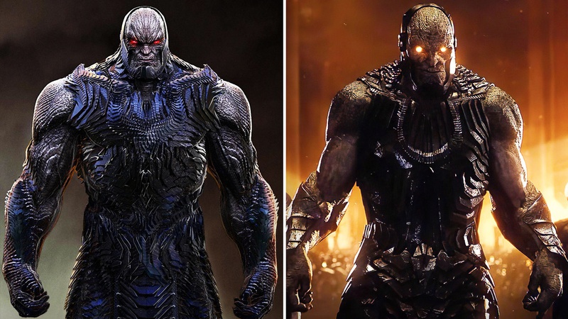 Darkseid concept comparison