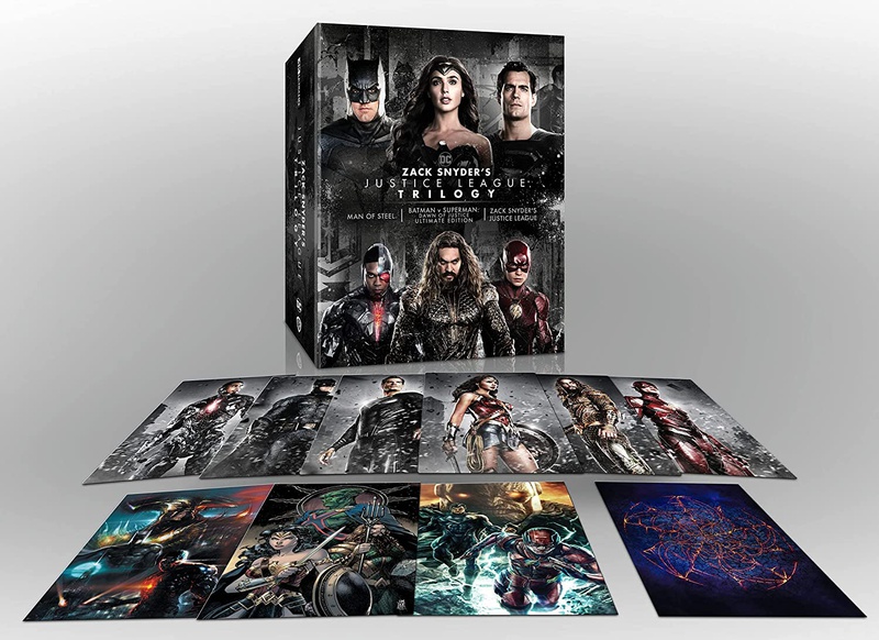 Zack Snyder's DC Trilogy, Including Batman v Superman UE, Receives Official  Blu-ray Box Set