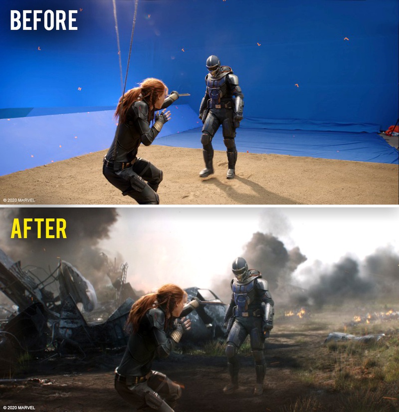 Every marvel scene with bad cgi 🤣 