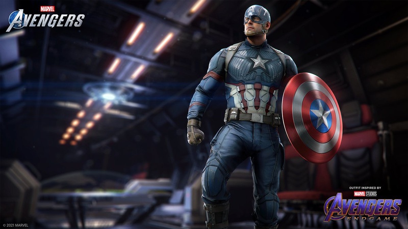 Marvel's Avengers: Full Look at Captain America's MCU Endgame Suit Revealed