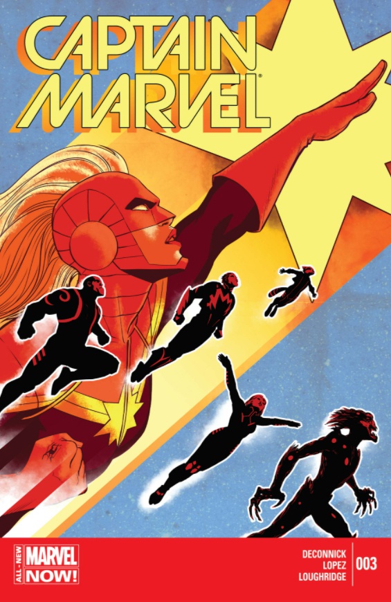 Captain Marvel (2014) Cover Issue #3