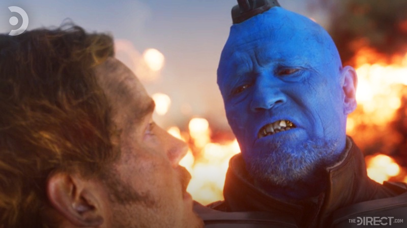 Yondu and Star-Lord in Guardians of the Galaxy 2