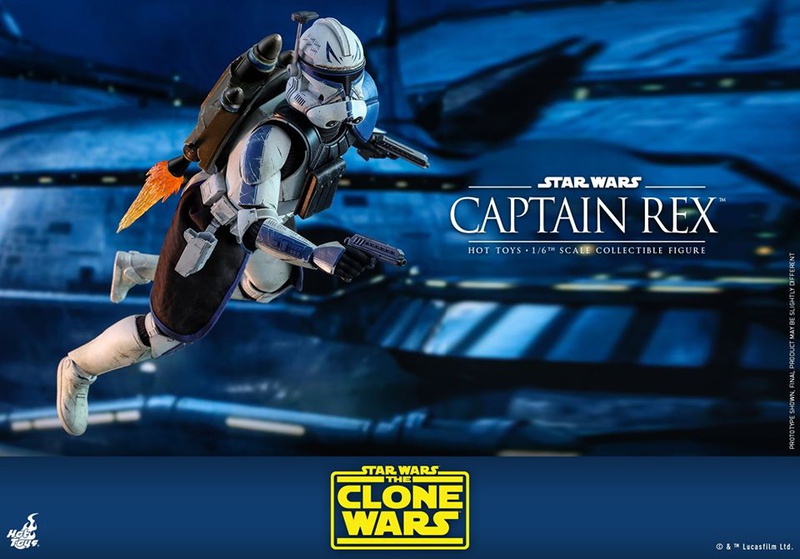 Clone Wars Captain Rex Hot Toys Figure