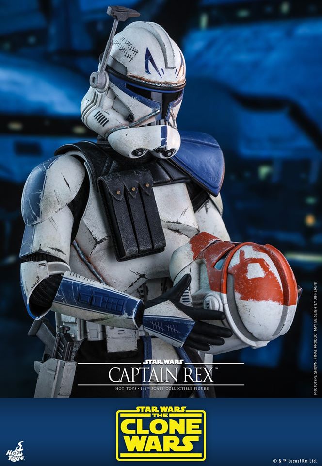 Clone Wars Captain Rex Hot Toys Figure