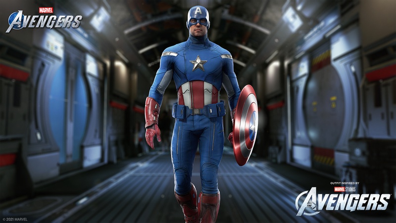 captain america avengers suit