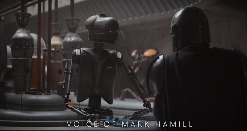 Mark Hamill Droid Mandalorian