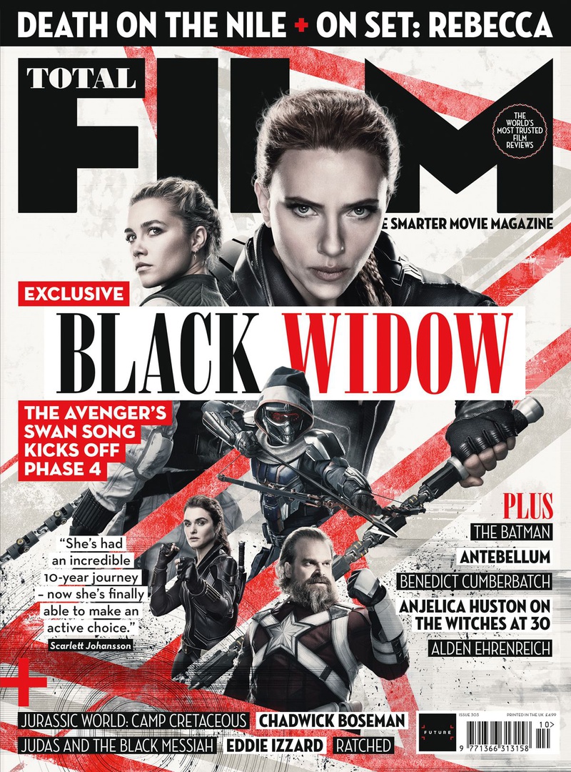 Black Widow Total Film Cover 