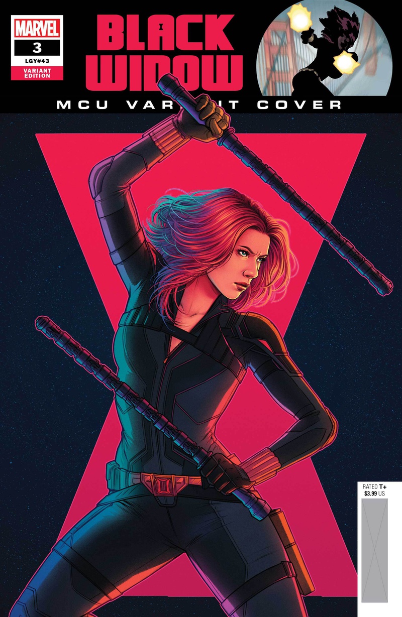 Black Widow: Marvel Reveals MCU Variant Covers for Scarlett Johansson Film