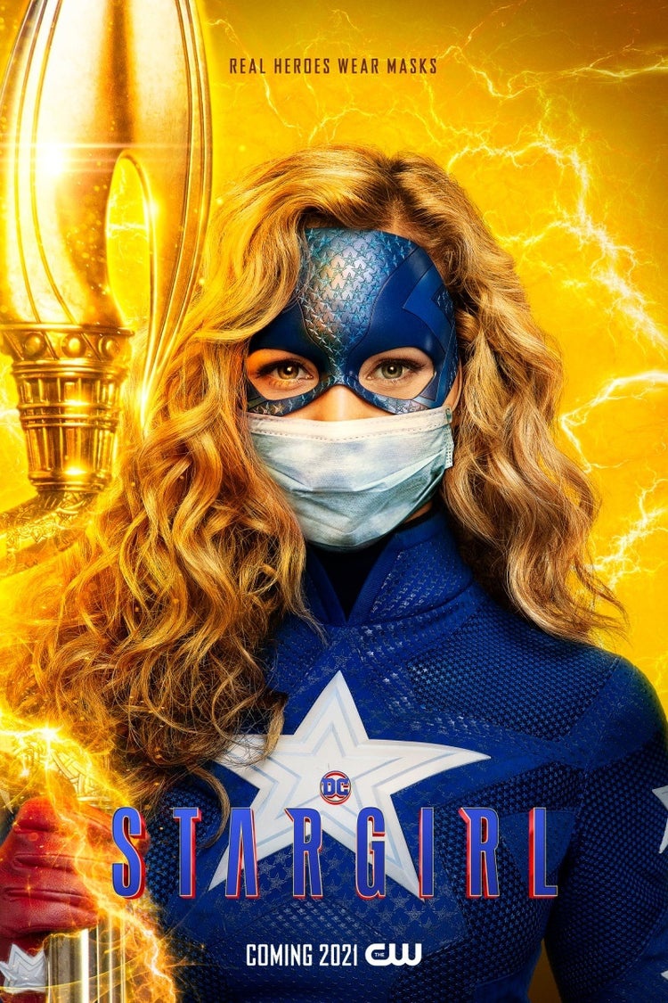 Stargirl with a mask