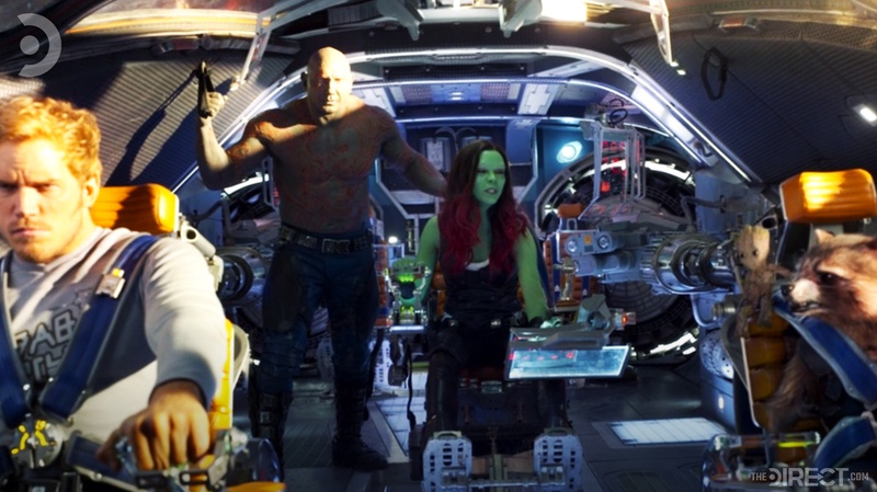 Gamora mluví ve Strážcích Galaxie Vol. 2