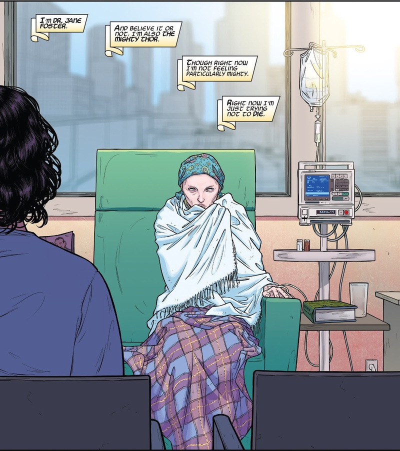 Jane Foster Cancer Comics