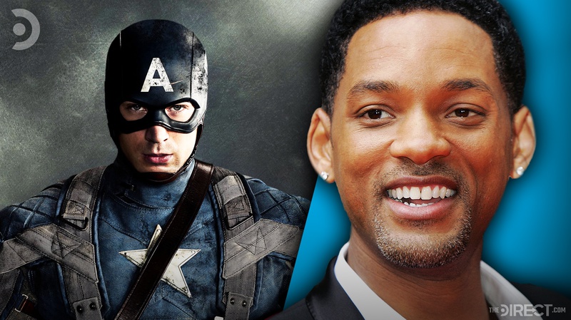 Captain America and Will Smith