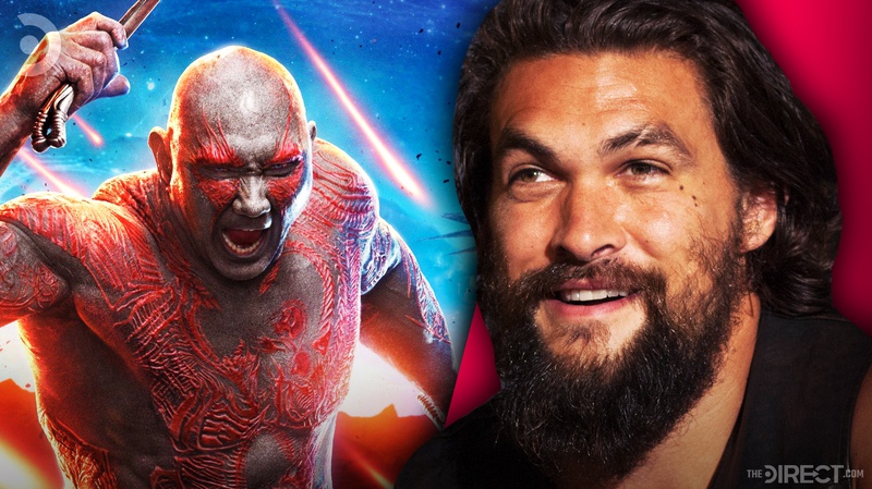 Drax and Jason Momoa