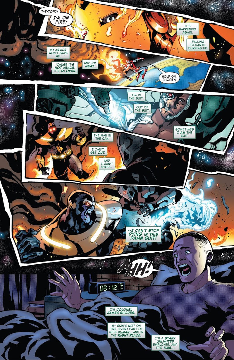 War Machine Rhodey Tony Stark Comic Page