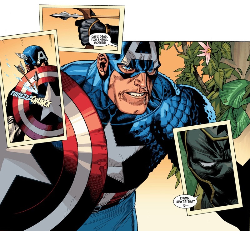 Secret Invasion Comic Captain America