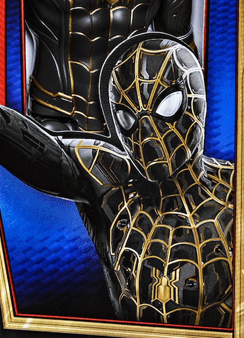 Spider-man (No Way Home) Black and Gold suit | MCU Minecraft Skin