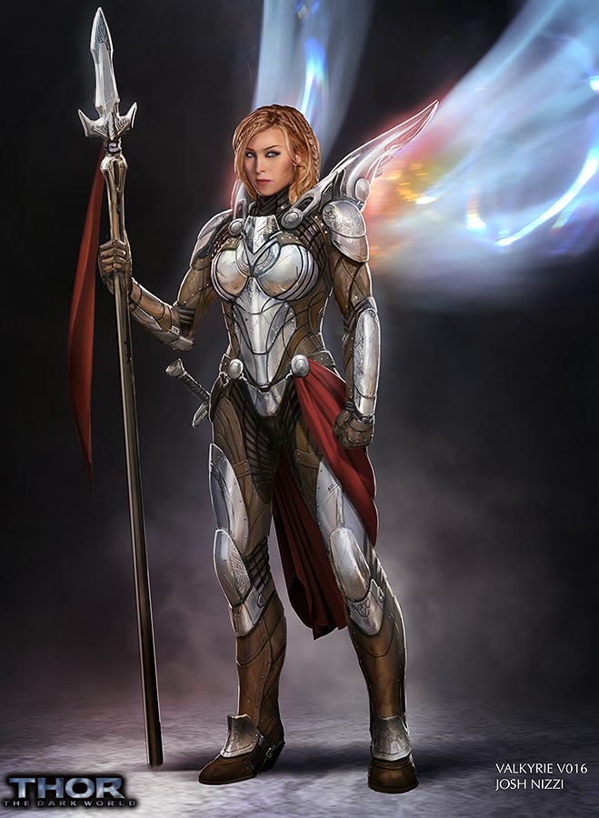 Valkyrie concept art 1 from Thor: The Dark World