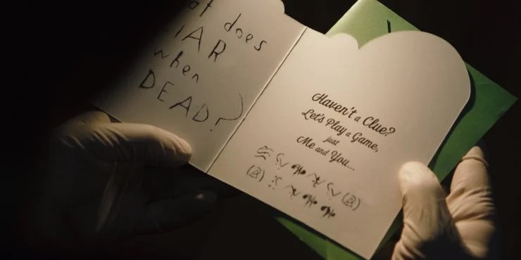 The Riddler's Letter for Batman