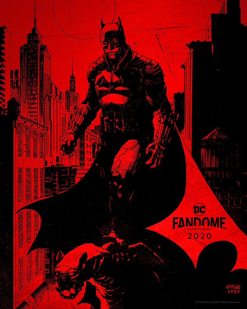 The Batman Official Poster by DC's Jim Lee