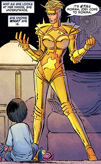 Eternals Child Comic Panel Thena