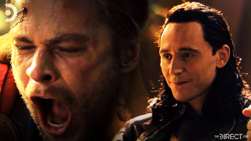 Thor and Loki from Thor: The Dark World