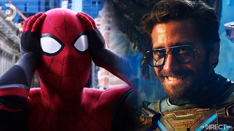 Spider-Man and Mysterio from Far From Home