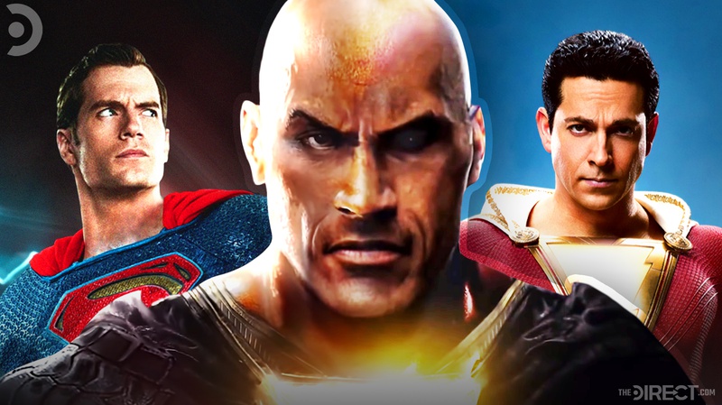 Superman, Black Adam, Shazam