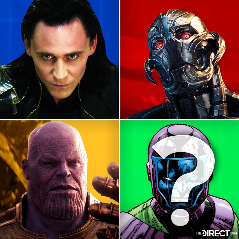 Loki, Ultron, Thanos, Kang