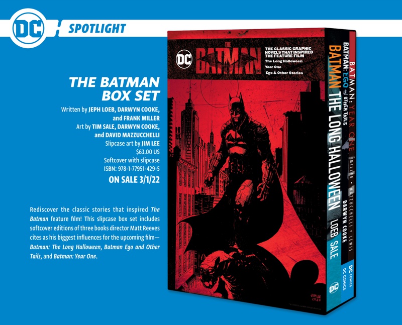 Robert Pattinson's The Batman Receives Box Set to Promote Movie's Comic  Inspirations