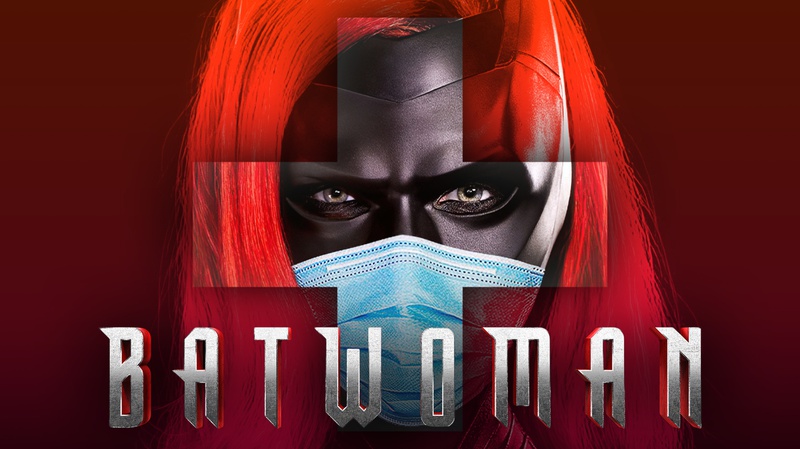 Batwoman with Mask